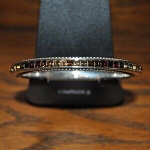 Brighton bangle with square crystals